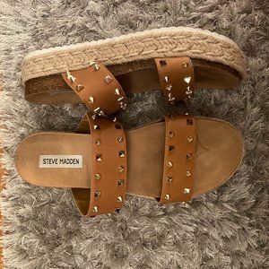 Steve Madden Studded Espadrille Sandals